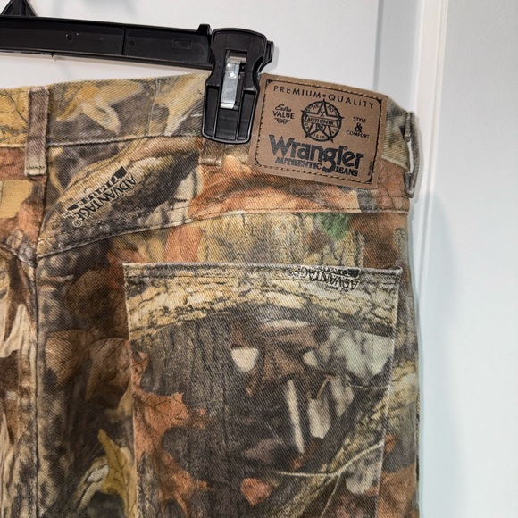 Wrangler Authentic Jeans Camo Advantage Timber 36x34 N304003COTTON Camouflage - Picture 5 of 9